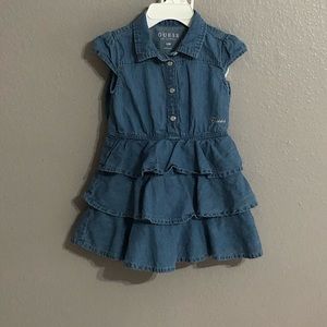Guess Denim Layered Dress.